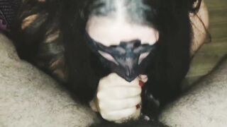 Cumshot into this incredible sexy mouth