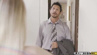 the babysitter is a nasty college pussy with mouth