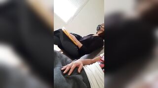 I pull my cock out into the dentist waiting room