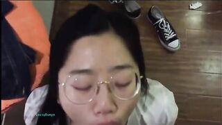 Sg teen skank Tiffany leaked cosplay oral sex & jizzed clip