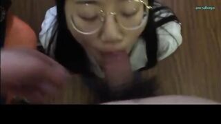 Sg teen skank Tiffany leaked cosplay oral sex & jizzed clip