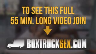 BoxTruckSex - Masseur fucks passionately her client in a outdoors place