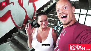 cougar Adrienne Kiss: Sexsual, Bombshell fucked date! Datingbaron.com