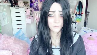 THE CREEPY CUNT WITH MOUTH FROM SCHOOL GETS YOU TO HERSELF (YANDERE JOI) -