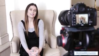 Stepdad fucks babe step-daughter and mom