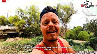 German casting agent have a real pounded date with blonde hispanic