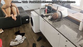 Homemade cuckold with maid