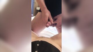 Jerk off and eat your cum from Lover Mary's vagina! Full version on my Twitter