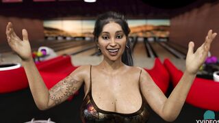 COLLEGE TIED #182 • Big Boobed sexy riding a long penis