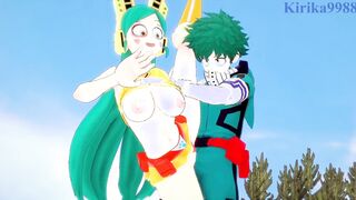 Tomoko Shiretoko (Ragdoll) and Izuku Midoriya have extreme sex outside. - My Hero Academia Cartoon