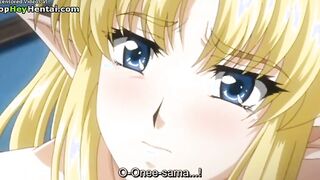 Hentai shy girl with big tits gets fucked in stockings