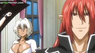 Hentai shy girl with big tits gets fucked in stockings