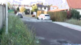 Street red haired milf pounded inside point of view by fake agent public