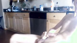 my huge cock wanking