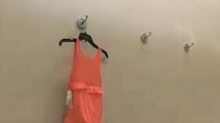 In public dressing room