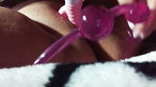 Using all sex toys to make myself cum one