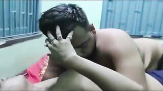 Cheating Boyfriend shares his Teen18+ girlfriend Sudipa with his friend for rough fuc