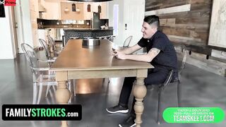 Family Strokes - Incredible Bae Step Sister Getting Spitroasted By Her Sexsual Step Brothers