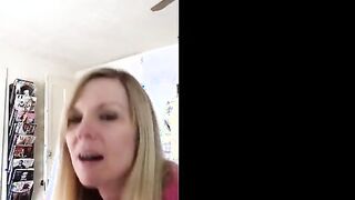 Milf lunch break doggy style on her desk