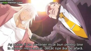 Hentai busty hot babe getting fucked by older man