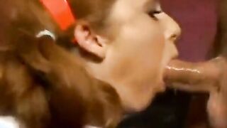Red Gets Messy Deepthroat