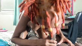 point of view - Sucking Off His Penis & Squirting into Doggy (full)