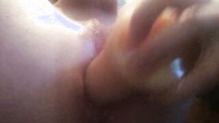 Gaping my boy pussy