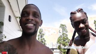 Fernanda Chocolatte brazilian freak loves that jeff black cock tela nua