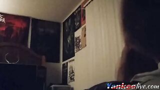 Heavy Metal Cougar Sucking and Fucking Her Boytoy