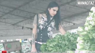 CARNEDELMERCADO - (Melina Zapata, Mister Marco) - Gigantic Ass Latina Goth Vagina With Mouth Fuck Her Inside Her Tattooed Twat Full Sex Tape