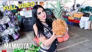 CARNEDELMERCADO - (Melina Zapata, Mister Marco) - Gigantic Ass Latina Goth Vagina With Mouth Fuck Her Inside Her Tattooed Twat Full Sex Tape
