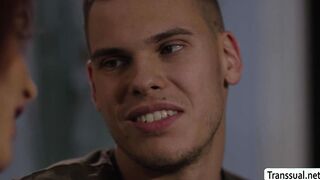 Horny Stepbro analed by shemale stepsis