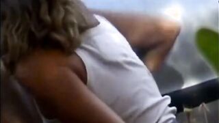 Guy does prostitute bareback outdoors