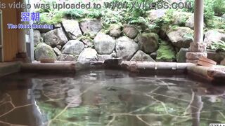 Japanese fiance from Kobe goddess springs crazy sex vacation