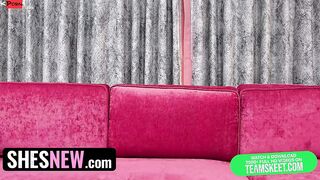 Teamskeet - Newcomer Mickey Violet Stepping Up Her Game On Her First Porno Clip