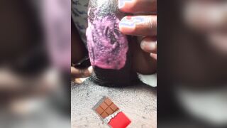 point of view: I SUCK ICE CREAM AND OTHER SNACKS OFF DADDY'S COCK TILL HE EJACULATES ROUGH 