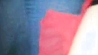 my sissy in red night gown