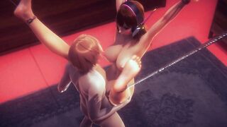 Overwatch Anime - DIVA screwed by 2 boys anal and vaginal - Japanese eastern Manga Hentai Tape Game Porn