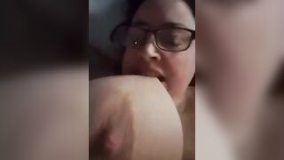 Huge Titted Chick begging for it(quick)