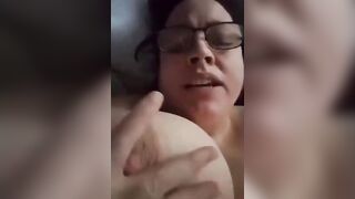 Huge Titted Chick begging for it(quick)