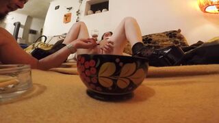 Miss Aaya - Dark Twat lazy and Sick day two (tiny dick)