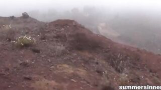 Foggy on the outdoor, moist on the in