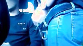 Buddy sucks me off in his car in the park 2