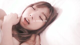 Bride inside wedding dress 3some | SWAG.live XN-002