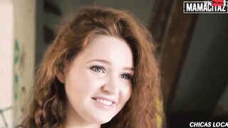 MAMACITAZ - (Shelley Bliss, Juan Lucho) - Small Boobies Curly Hair 19 yo Year Mature Risky Sex In Abandoned Building