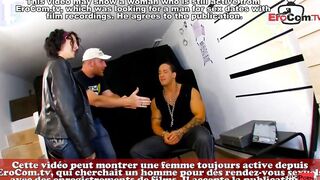 French amateur barely legal casting with cum facial