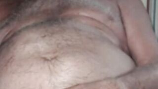 Grandpa is naughty in cam