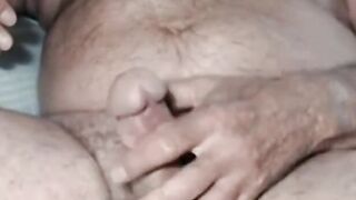 Grandpa is naughty in cam