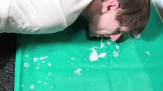 I spit on the floor and make the sub lick my nectar!