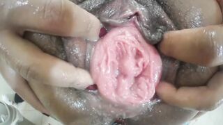 Michelle performance pissing hole